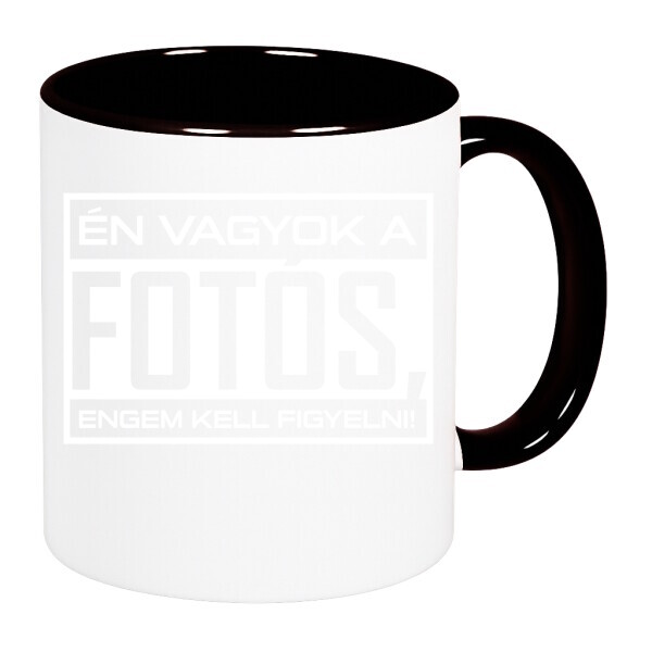 Színes fülű és belsejű bögre