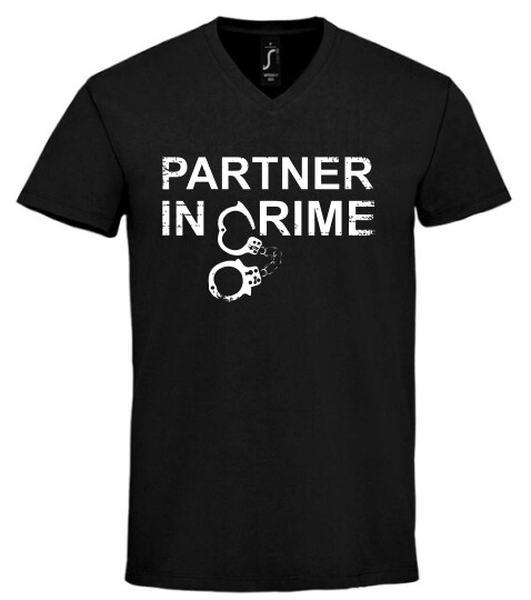 Unisex V nyakú póló