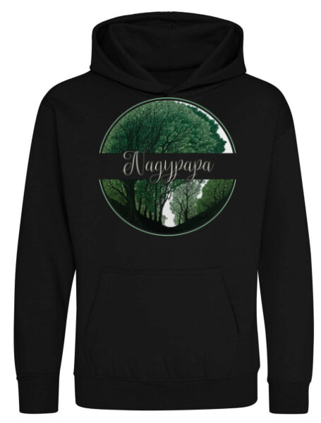 Kapucnis belebújós gyerek pulóver