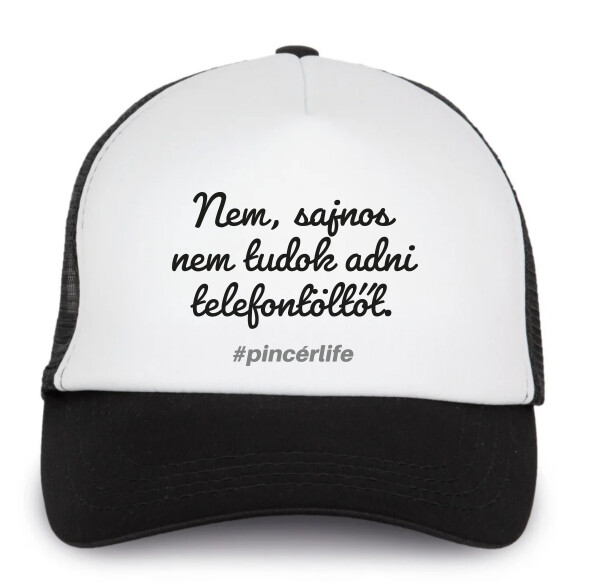 Trucker baseball sapka