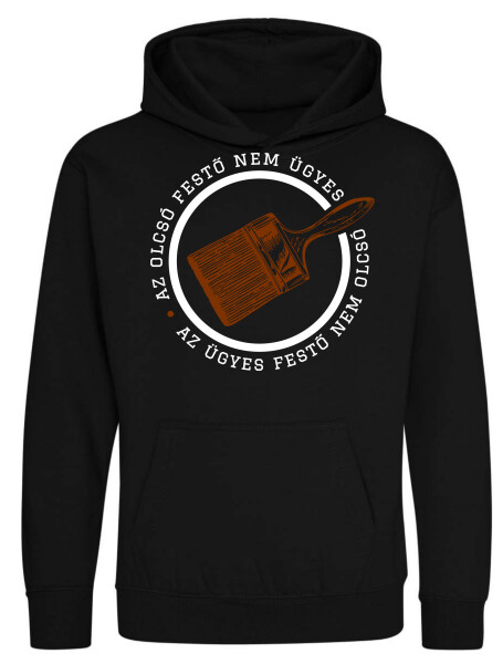 Kapucnis belebújós gyerek pulóver