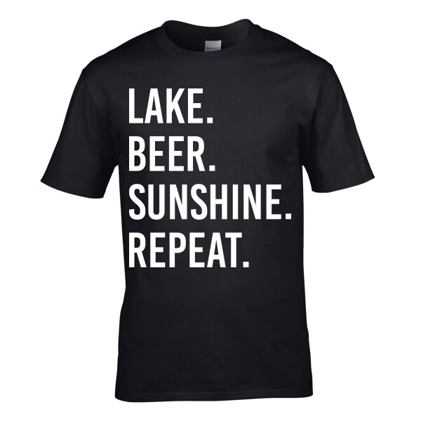 Lake, beer