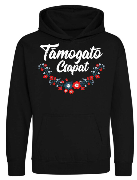 Kapucnis belebújós gyerek pulóver