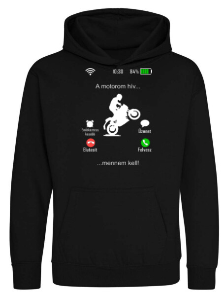 Kapucnis belebújós gyerek pulóver