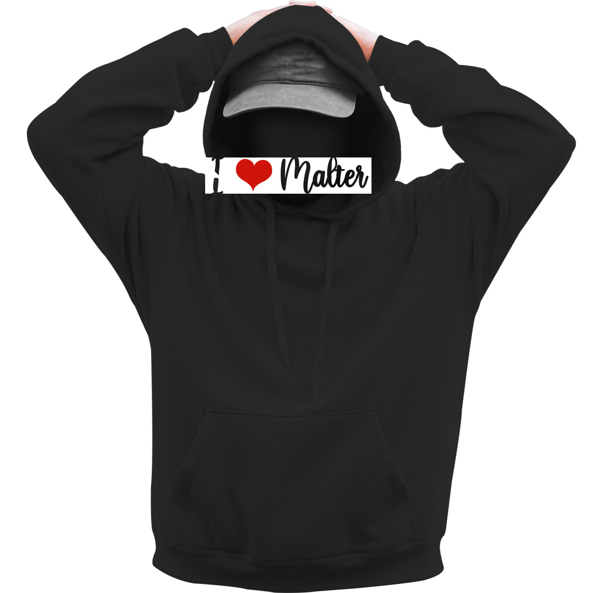 Kapucnis belebújós pulóver