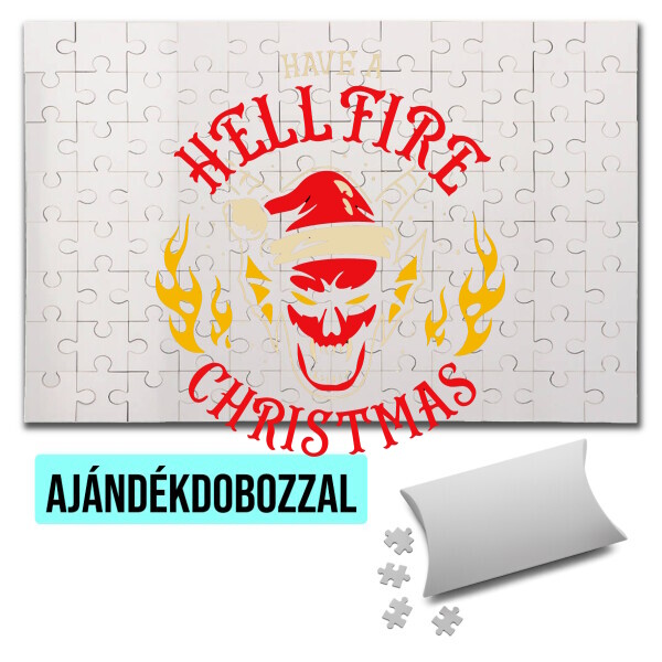 Puzzle - kirakó ajándékdobozzal