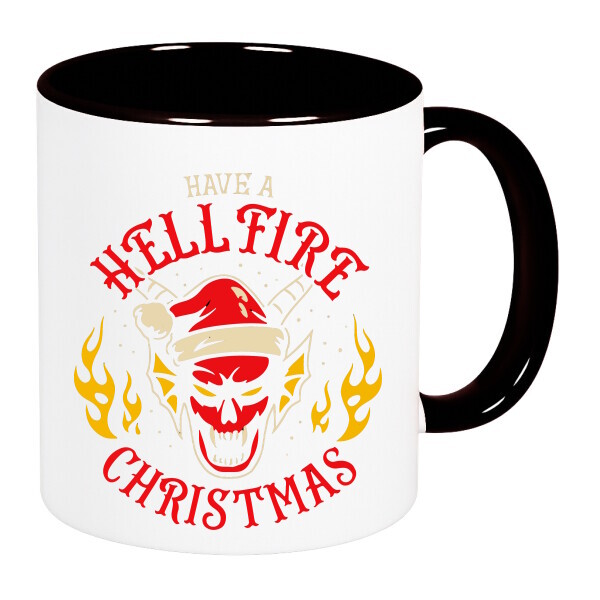 Színes fülű és belsejű bögre