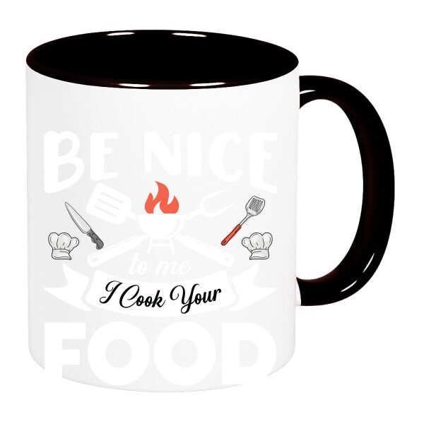 Színes fülű és belsejű bögre