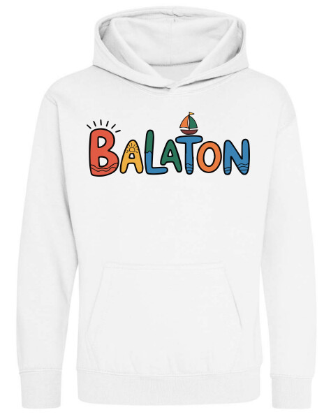 Kapucnis belebújós gyerek pulóver