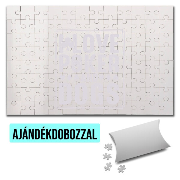 Puzzle - kirakó ajándékdobozzal