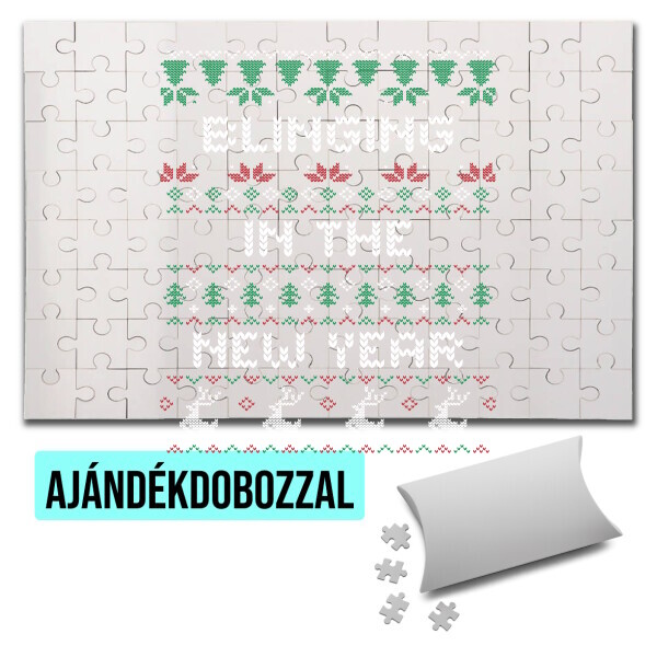 Puzzle - kirakó ajándékdobozzal