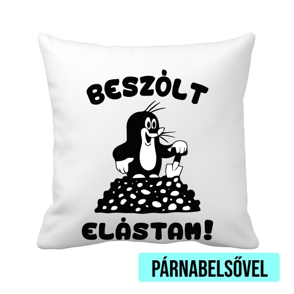 Párnahuzat béléssel