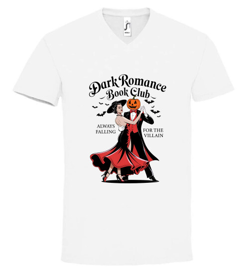 Unisex V nyakú póló