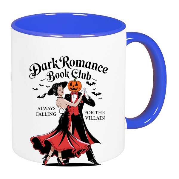 Színes fülű és belsejű bögre