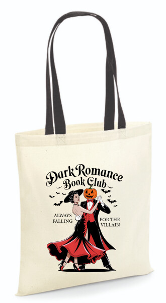 Vászontáska - színes fülű 