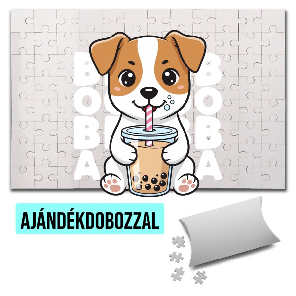 Puzzle - kirakó ajándékdobozzal