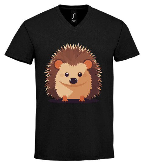 Unisex V nyakú póló