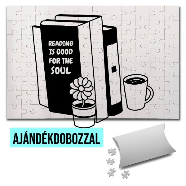 Puzzle - kirakó ajándékdobozzal