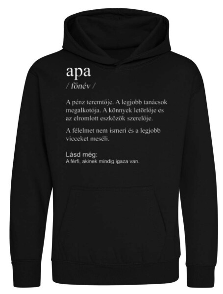 Kapucnis belebújós gyerek pulóver