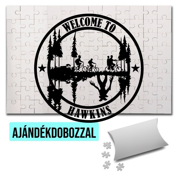 Puzzle - kirakó ajándékdobozzal