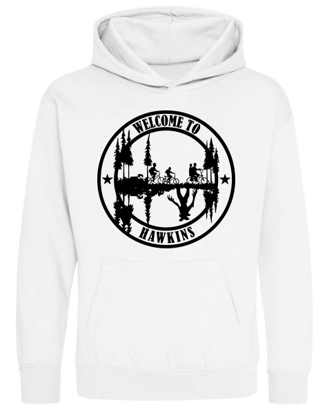 Kapucnis belebújós gyerek pulóver