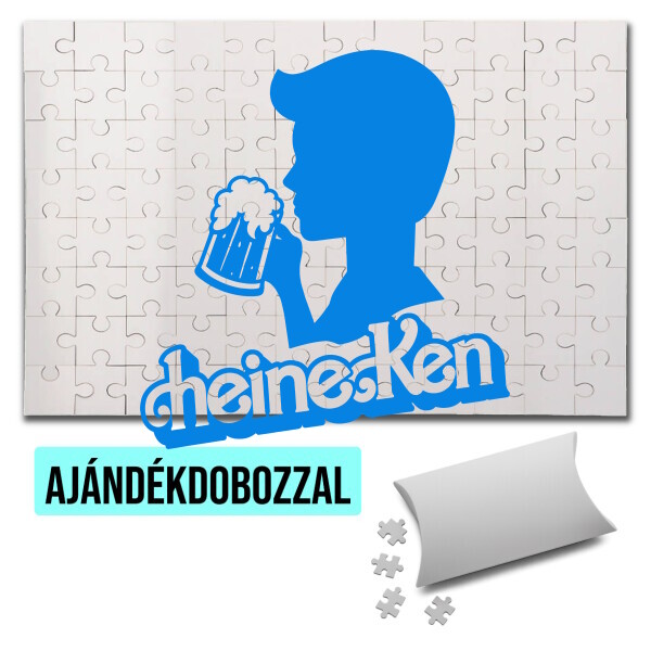 Puzzle - kirakó ajándékdobozzal