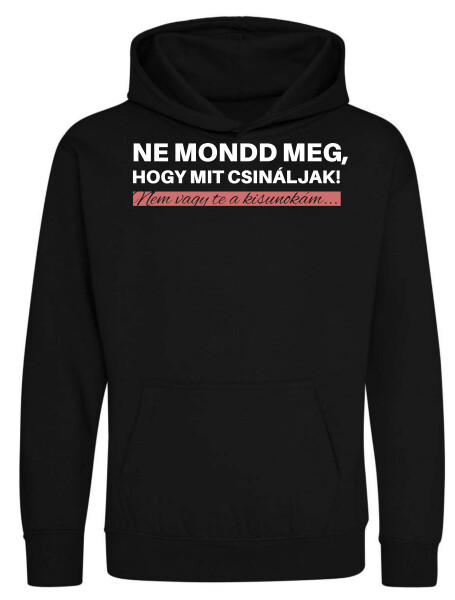 Kapucnis belebújós gyerek pulóver