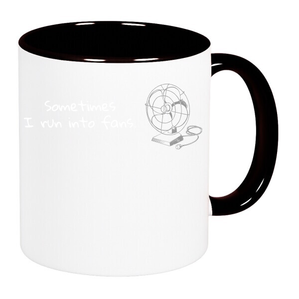 Színes fülű és belsejű bögre