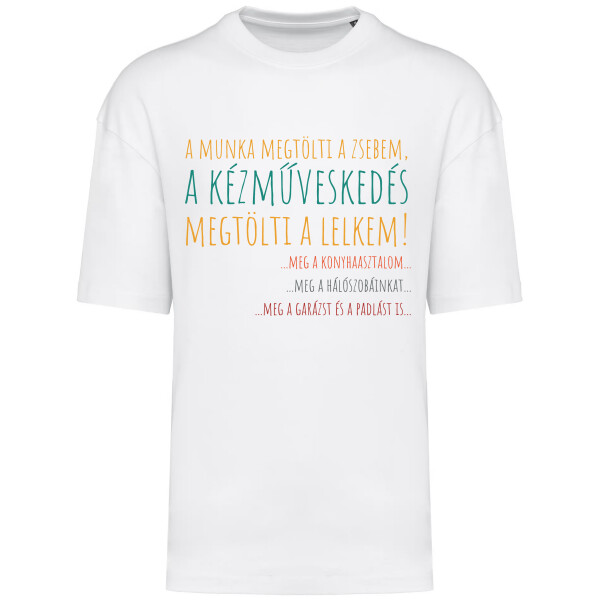 Prémium oversized unisex póló