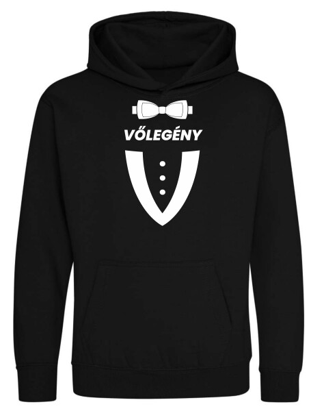 Kapucnis belebújós gyerek pulóver