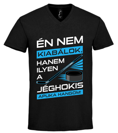 Unisex V nyakú póló