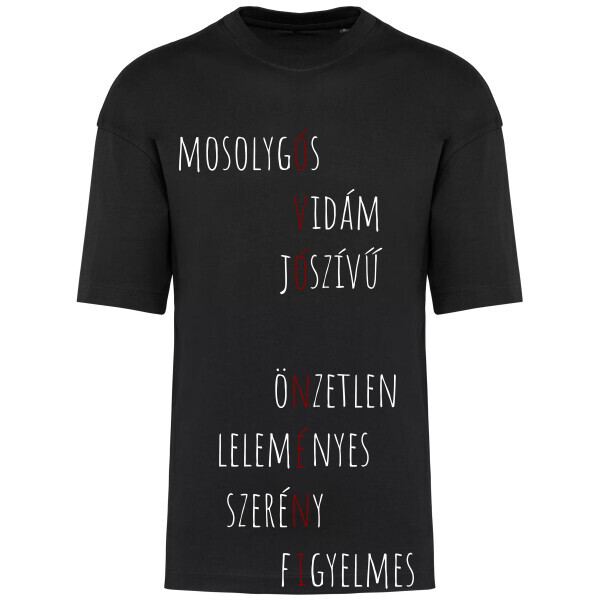 Prémium oversized unisex póló