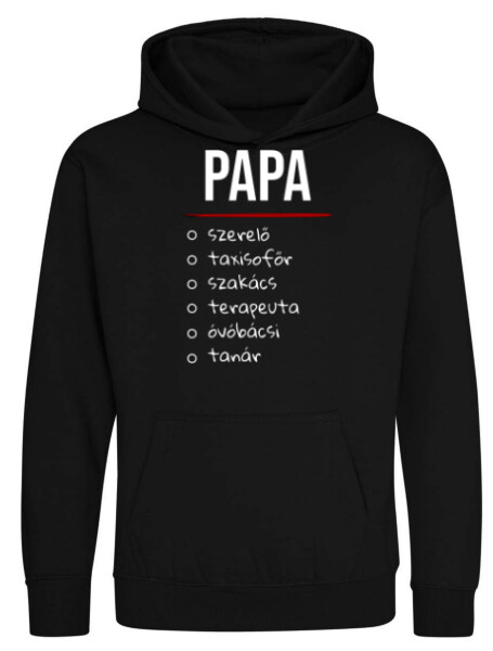 Kapucnis belebújós gyerek pulóver