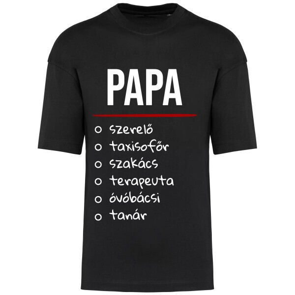 Prémium oversized unisex póló