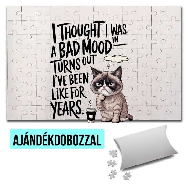 Puzzle - kirakó ajándékdobozzal