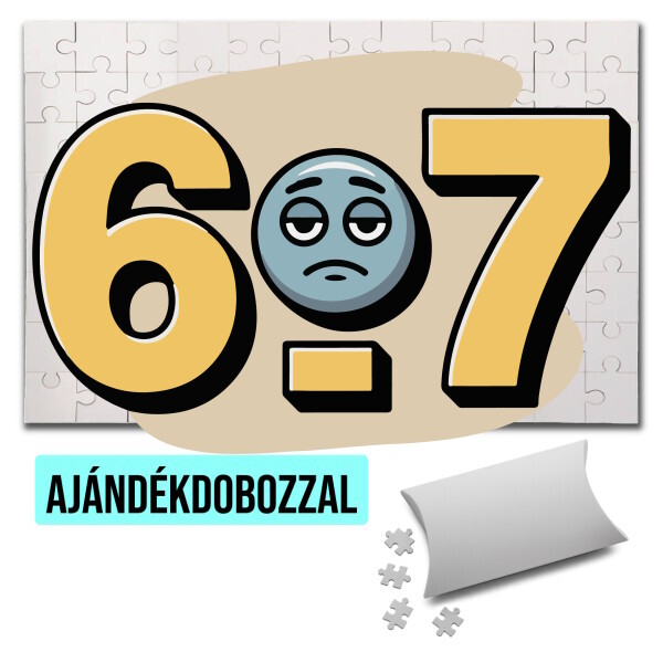 Puzzle - kirakó ajándékdobozzal