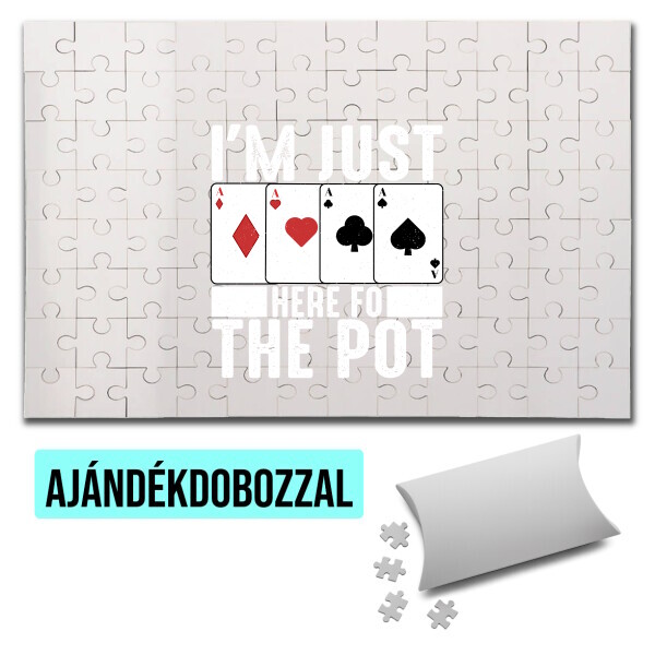 Puzzle - kirakó ajándékdobozzal