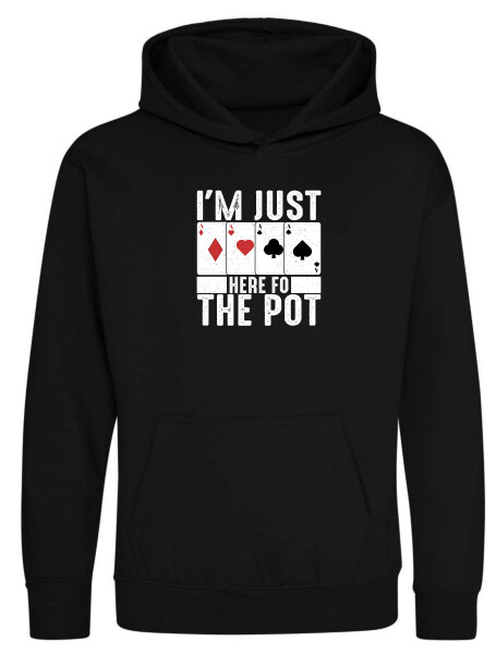 Kapucnis belebújós gyerek pulóver