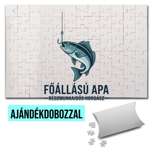 Puzzle - kirakó ajándékdobozzal