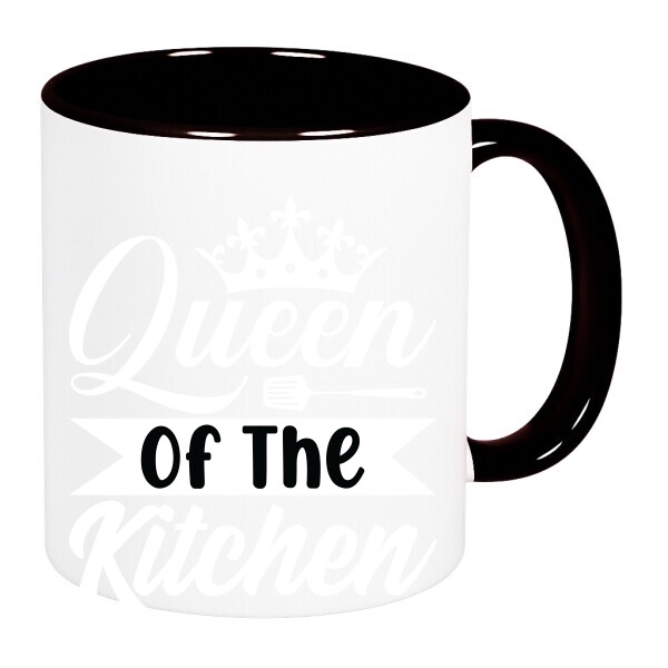 Színes fülű és belsejű bögre