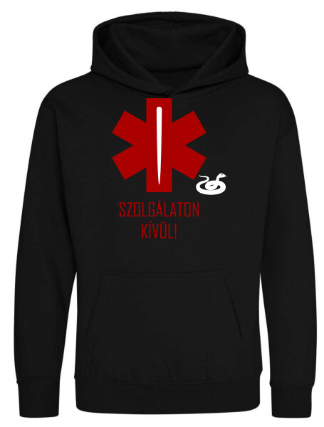 Kapucnis belebújós gyerek pulóver