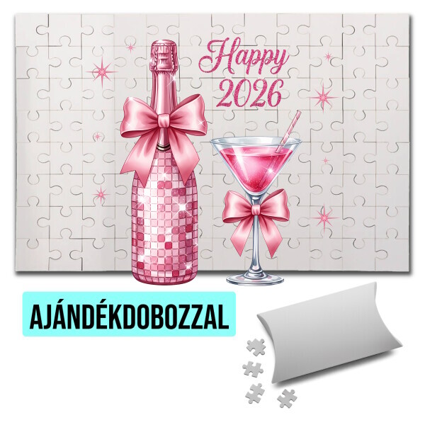 Puzzle - kirakó ajándékdobozzal
