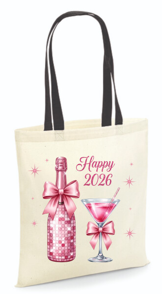 Vászontáska - színes fülű 