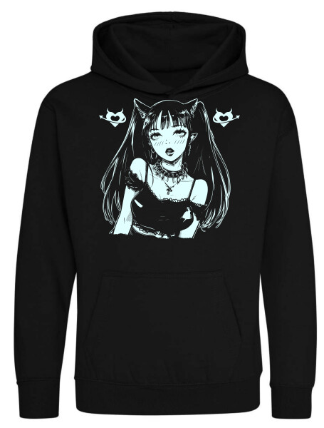 Kapucnis belebújós gyerek pulóver