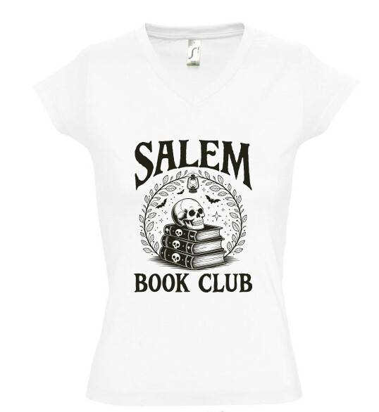 Női V nyakú póló