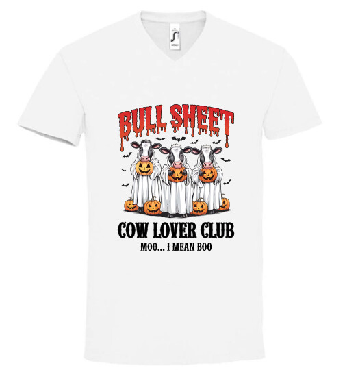 Unisex V nyakú póló