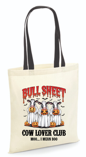 Vászontáska - színes fülű 