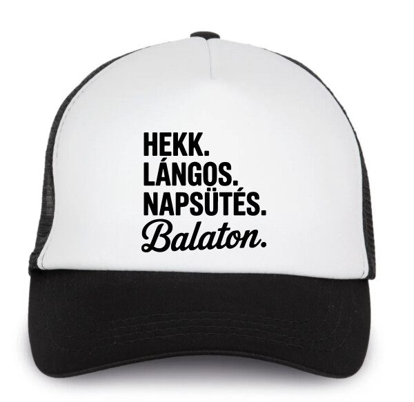 Trucker baseball sapka