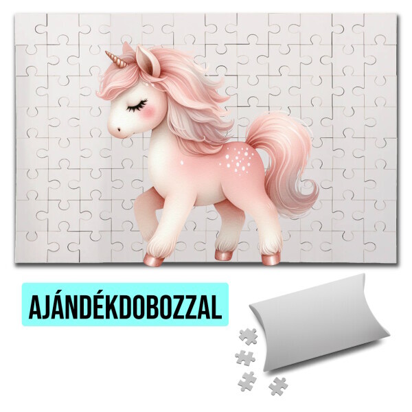 Puzzle - kirakó ajándékdobozzal