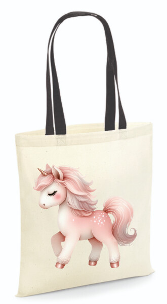 Vászontáska - színes fülű 